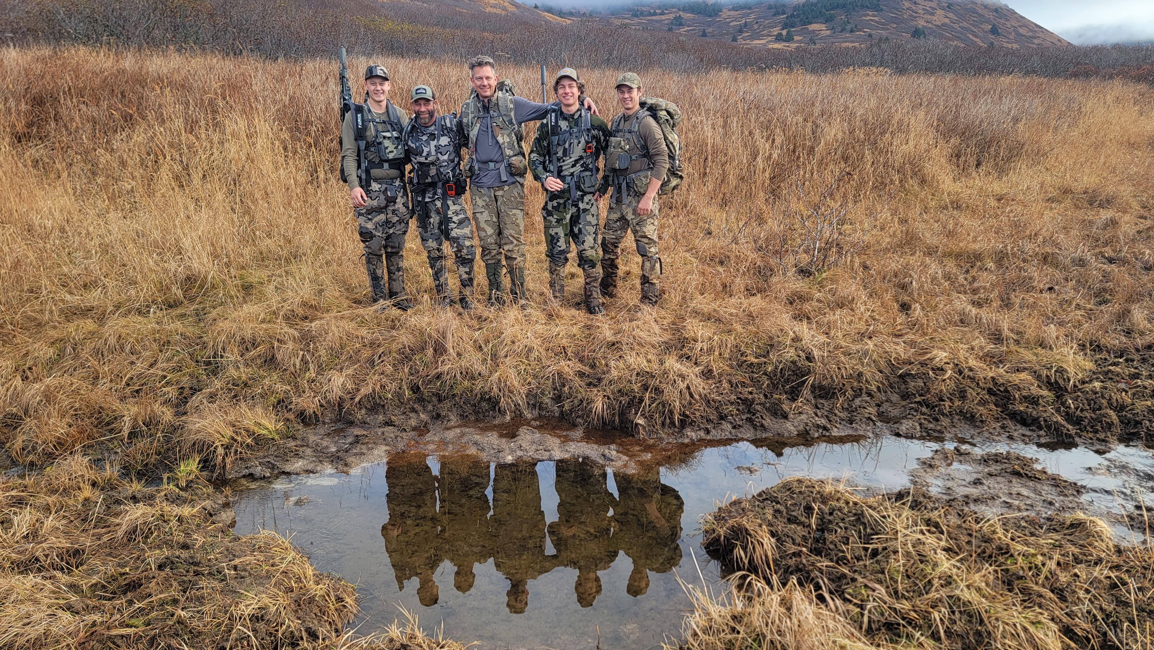 NLO hunting team in Alaska backcountry